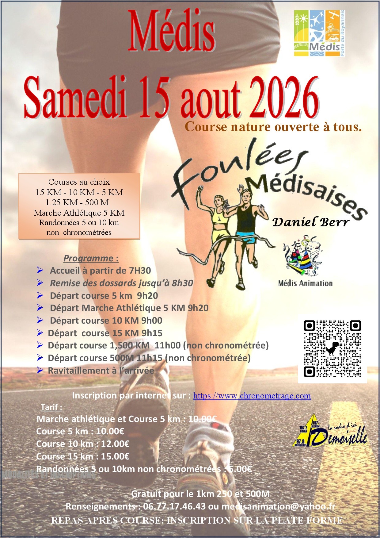 Foulees Medisaises Daniel Berr