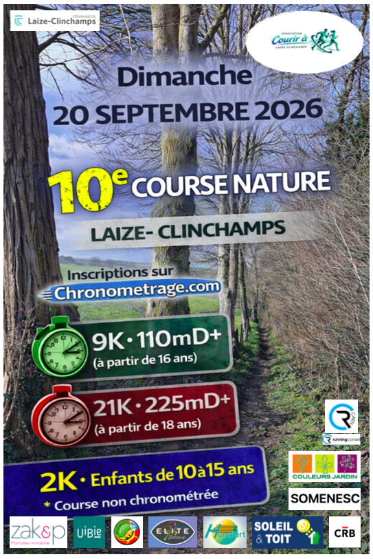 Course Nature Laize-Clinchamps