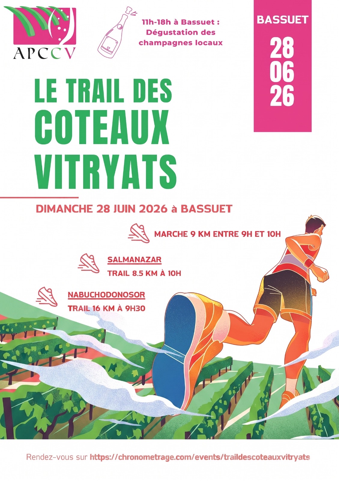 Trail des Coteaux Vitryats 16K