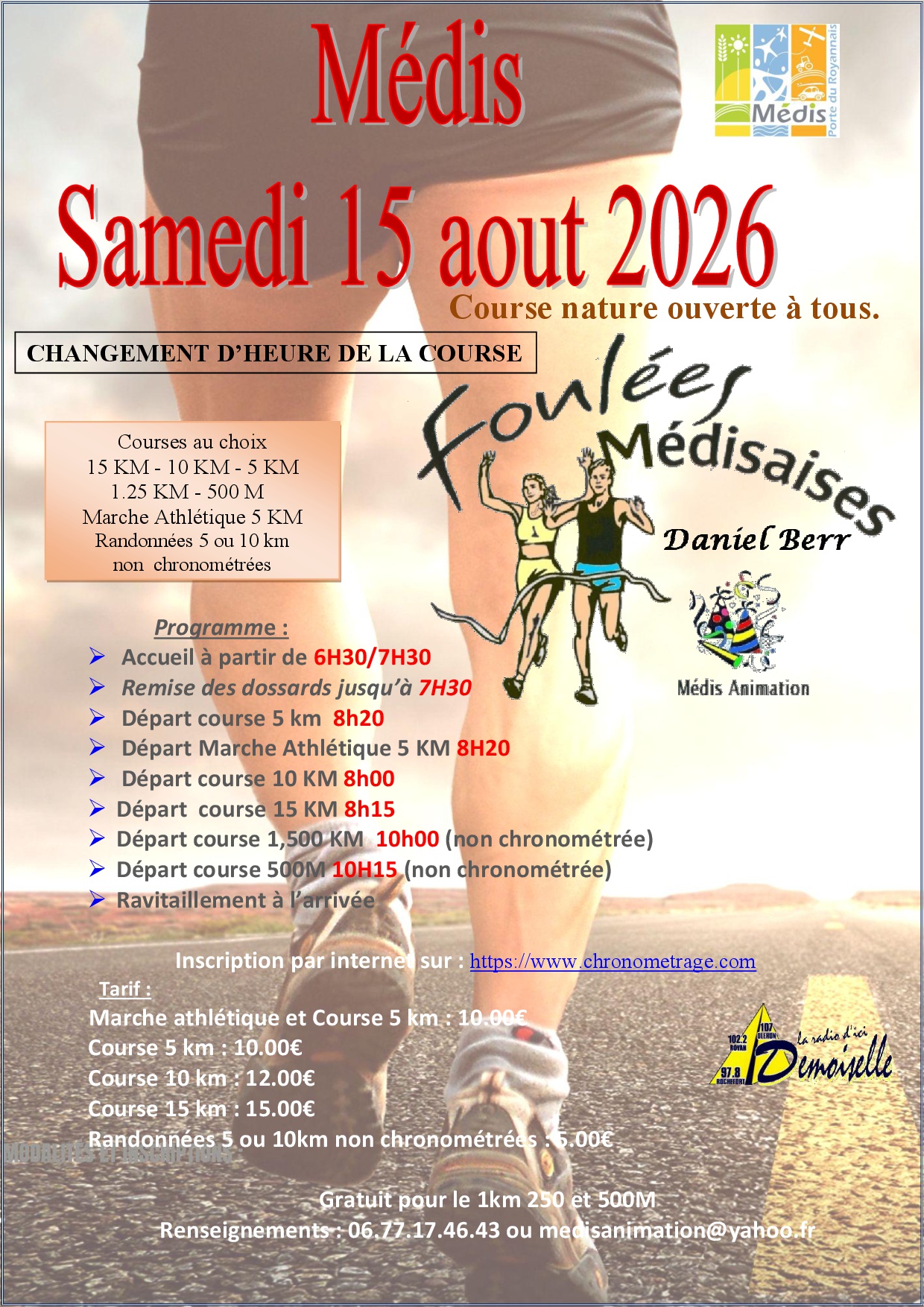Foulees Medisaises Daniel Berr
