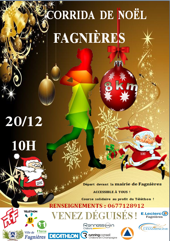 Corrida de Noël - Fagnières